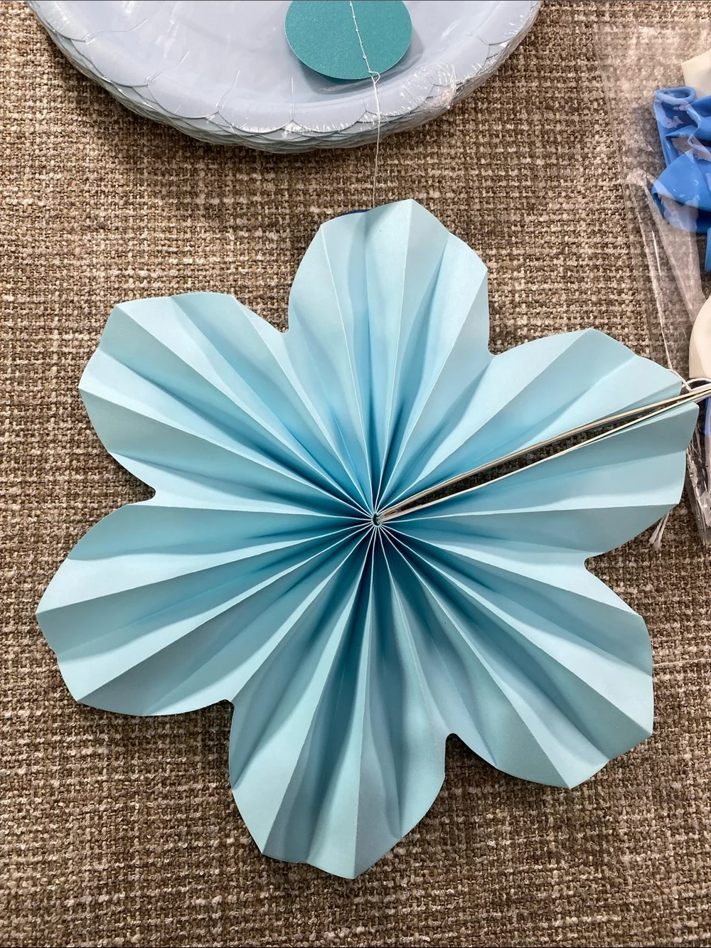 Bride to Be Party Decoration Kit - Blue & Teal